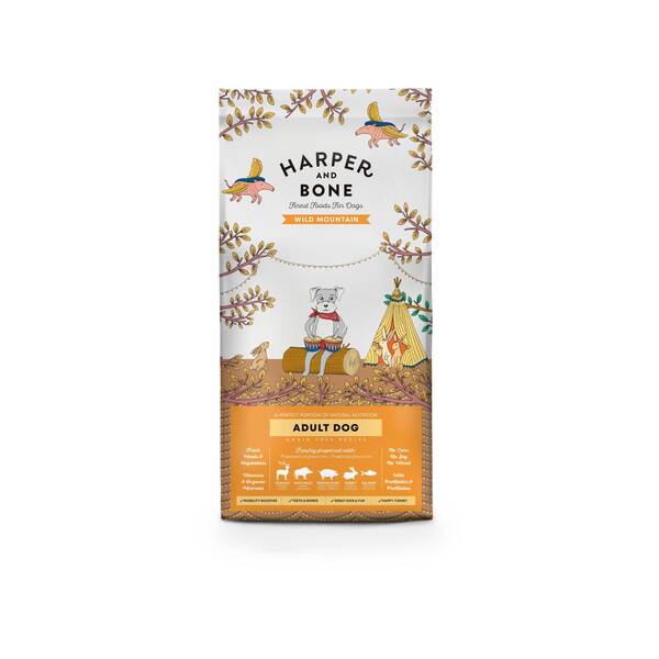HARPER&BONE Adult Medium/Large Wild Mountain 2kg HARPER&BONE Adult Medium/Large Wild Mountain 2kg
