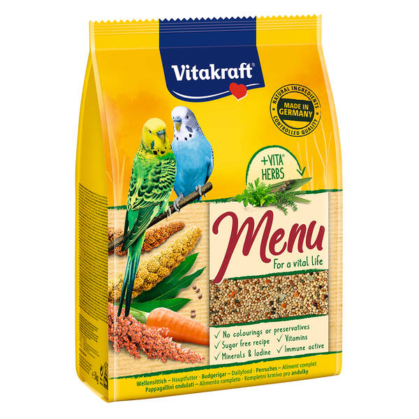 VITAKRAFT Menu Vital Βudgie 1kg