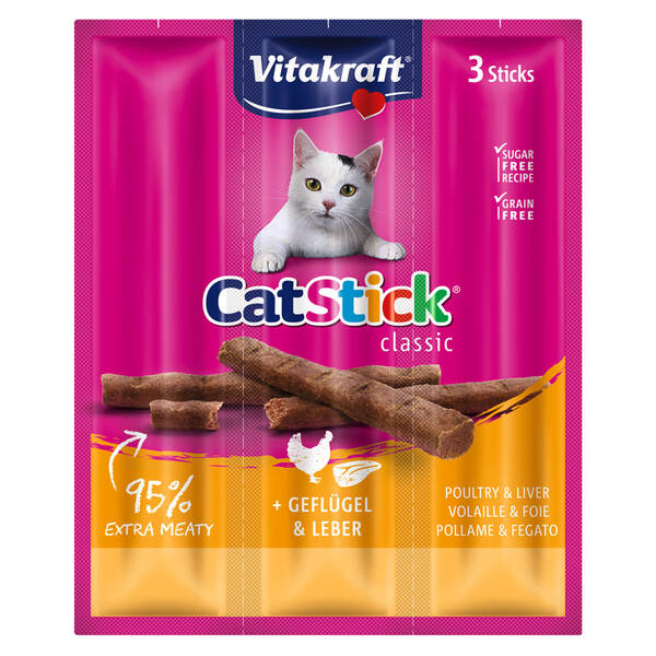 VITAKRAFT Cat Stick Poultry&Liver 3pcs VITAKRAFT Cat Stick Poultry&Liver 3pcs