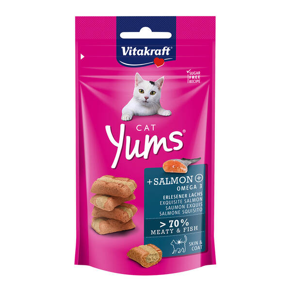 VITAKRAFT Cat Yums
 Salmon 40gr VITAKRAFT Cat Yums
 Salmon 40gr