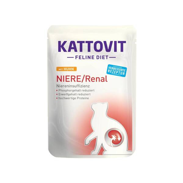 KATTOVIT Renal Chicken poutch 85gr KATTOVIT Renal Chicken poutch 85gr