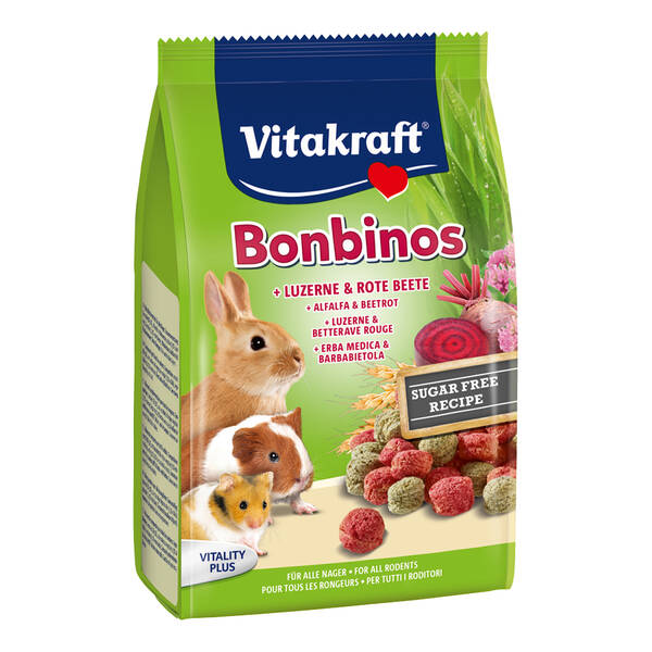 VITAKRAFT Bonbinos Rabbit Carrots 40gr VITAKRAFT Bonbinos Rabbit Carrots 40gr