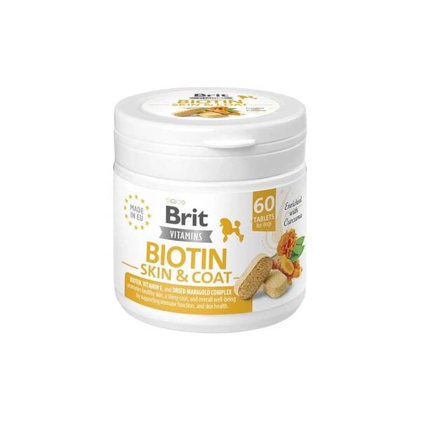 Brit Vitamins Biotin Skin & Coat Care 120g
