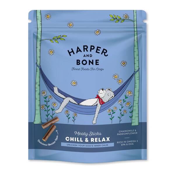 HARPER & BONE Dogs Meaty Sticks Chill & Relax (Calming) 75gr HARPER & BONE Dogs Meaty Sticks Chill & Relax (Calming) 75gr