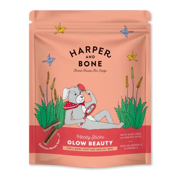 HARPER & BONE Dogs Meaty Sticks Glow Beauty (Skin & Hair) 75gr