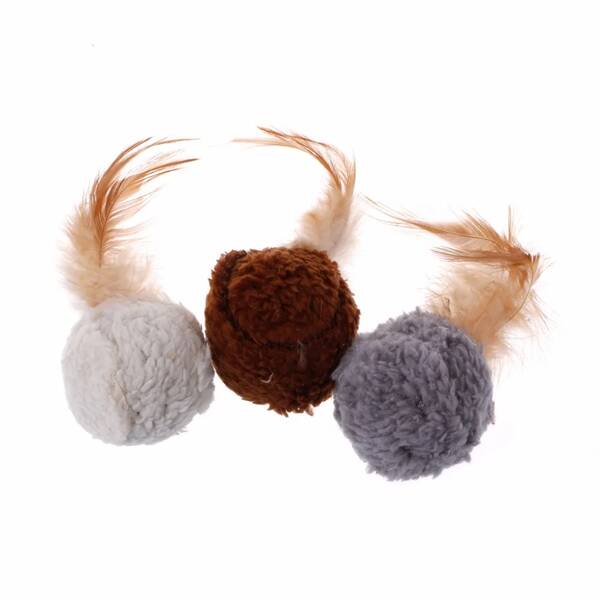 PAWISE Cat Toy Nature First Ball