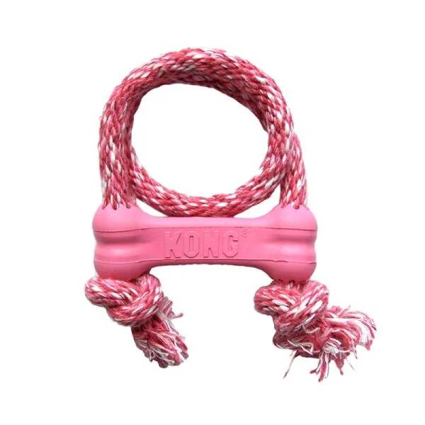 KONG Puppy Goodie Bone Ρόζ XS