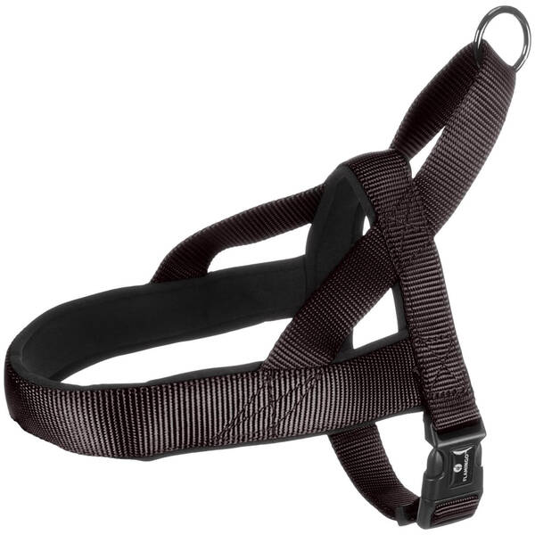 NORWEGIAN Dog Harness Black S 40-50cm 20mm