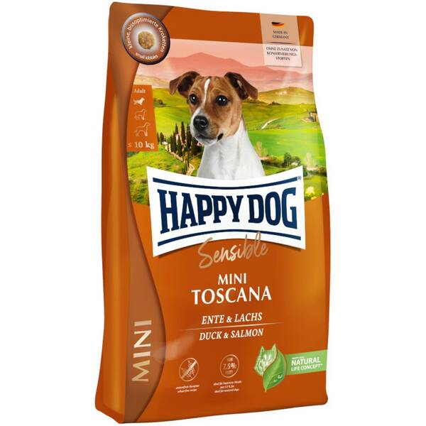 HAPPY DOG Mini Toscana 4kg HAPPY DOG Mini Toscana 4kg