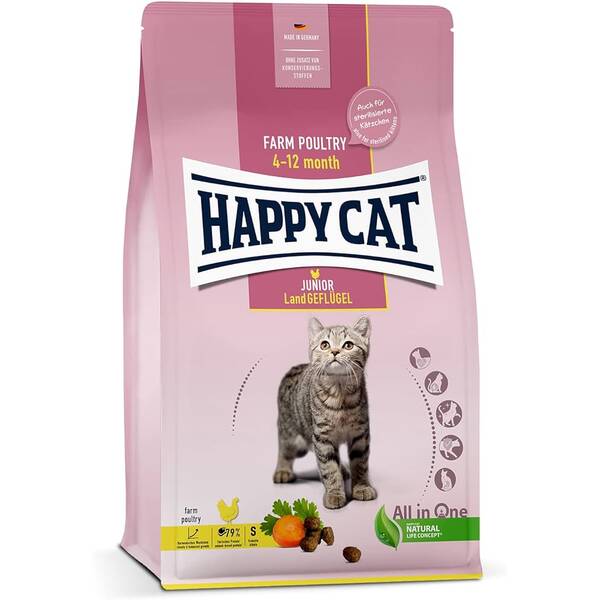 HAPPY CAT Junior Chicken 1.3kg