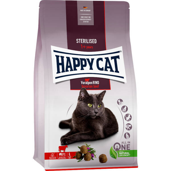HAPPY CAT Adult Sterilized Beef 1.3kg HAPPY CAT Adult Sterilized Beef 1.3kg