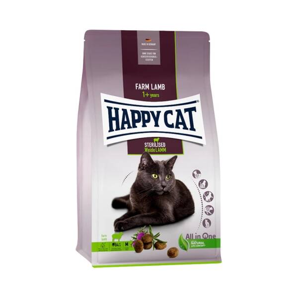 HAPPY CAT Sterilized Lamb 1.3kg HAPPY CAT Sterilized Lamb 1.3kg