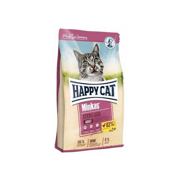 HAPPY CAT Minkas Sterilized Chicken 10kg HAPPY CAT Minkas Sterilized Chicken 10kg