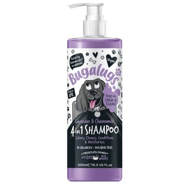 BUGALUGS 4 in 1 Lavender+Chamomile Shampoo (10:1) 250ml BUGALUGS 4 in 1 Lavender+Chamomile Shampoo (10:1) 250ml