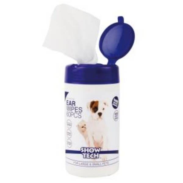SHOW TECH Aloe&Lanolin Ear Wipes(60pcs) SHOW TECH Aloe&Lanolin Ear Wipes(60pcs)
