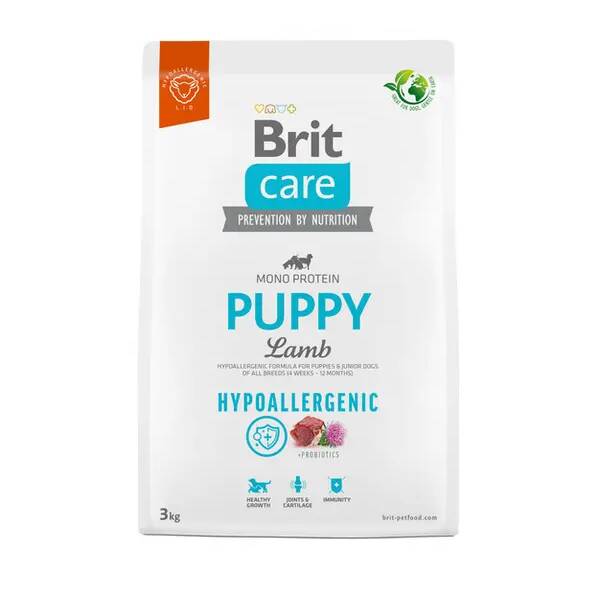 BRIT Care Hypoallergenic Puppy Lamb 3kg BRIT Care Hypoallergenic Puppy Lamb 3kg