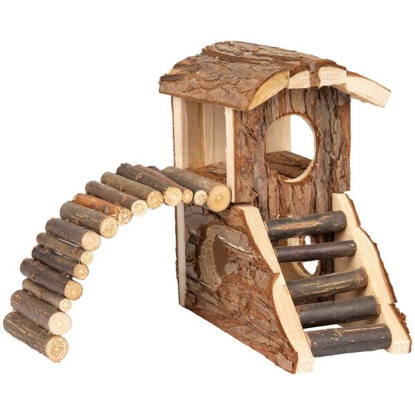 FLAMINGO House Marty Wood 19x16.5x16.5cm FLAMINGO House Marty Wood 19x16.5x16.5cm