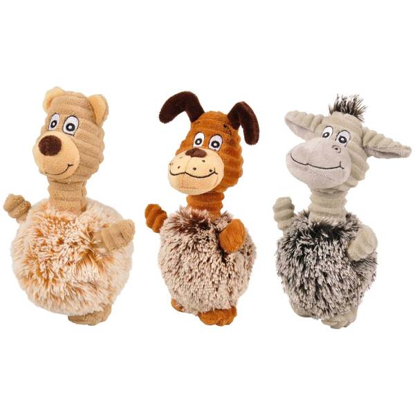 FLAMINGO Bear/Donkey/Dog TPR Ball 22cm ASS FLAMINGO Bear/Donkey/Dog TPR Ball 22cm ASS