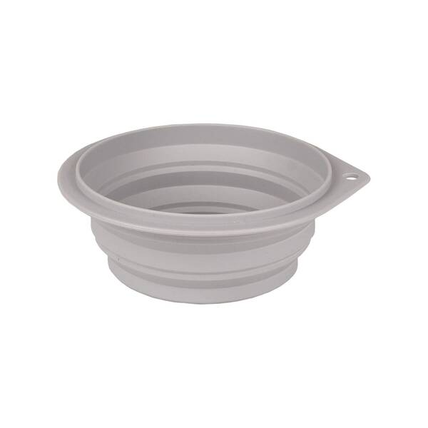 FLAMINGO Travel Bowl Falda Grey 500ml