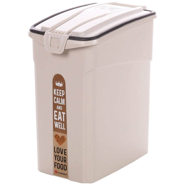 FLAMINGO Food Container Kolio Beige 16l