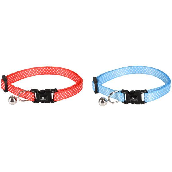 FLAMINGO Cat Collar Aiwa 20-35cm 10mm Assorted