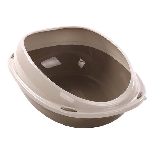 FLAMINGO Cat Litter Box Jota Taupe 39,5x56,5x19,5cm