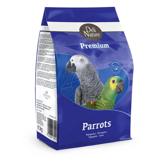 DELI NATURE Premium Food Parrots 3kg DELI NATURE Premium Food Parrots 3kg