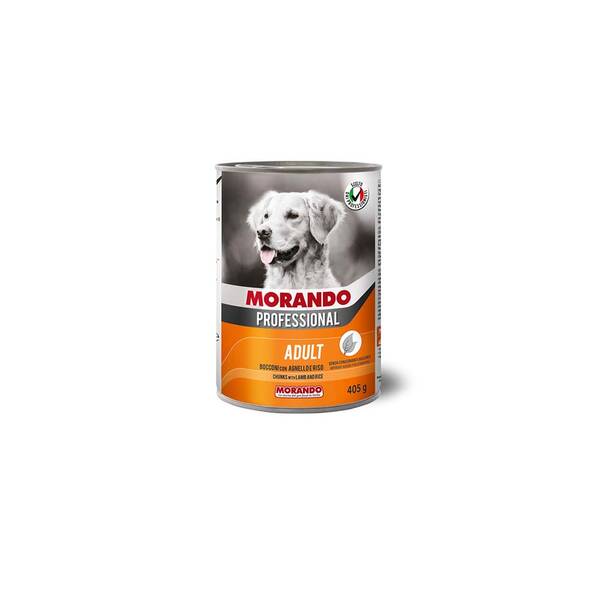 MORANDO Professional Dog Chunks Lamb&Rise 405gr MORANDO Professional Dog Chunks Lamb&Rise 405gr