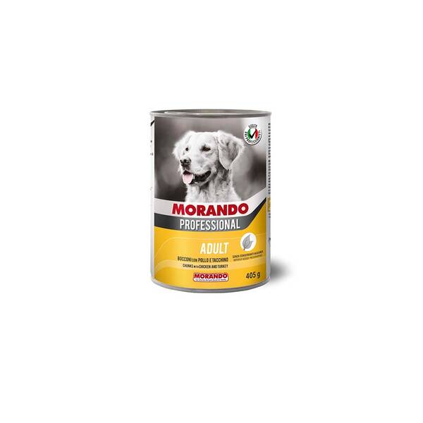 MORANDO Professional Dog Chunks Chicken&Turkey 405gr MORANDO Professional Dog Chunks Chicken&Turkey 405gr