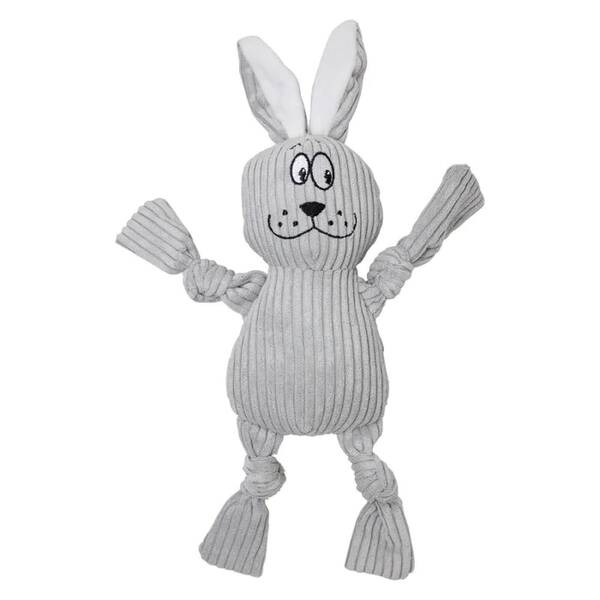 FOFOS Dog Toy Fluffy Rabbit Gray FOFOS Dog Toy Fluffy Rabbit Gray