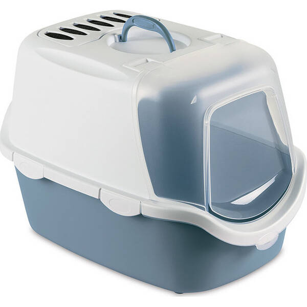STEFANPLAST Τουαλέτα Γάτας Cathy Easy Clean Blue 56x40x40cm STEFANPLAST Τουαλέτα Γάτας Cathy Easy Clean Blue 56x40x40cm