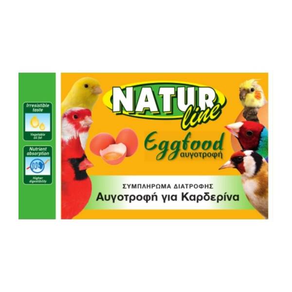 NATURline Αυγοτροφή Για Καρδερίνες 150gr