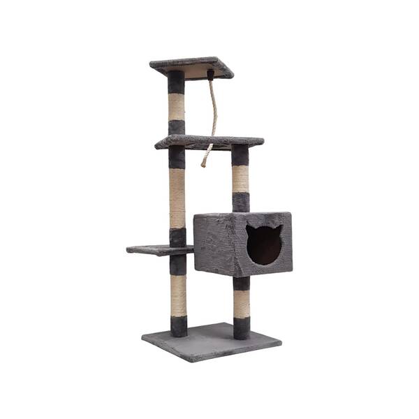 ANICOSE Scratching Tree Yanira Dark Grey 45*45*119cm ANICOSE Scratching Tree Yanira Dark Grey 45*45*119cm