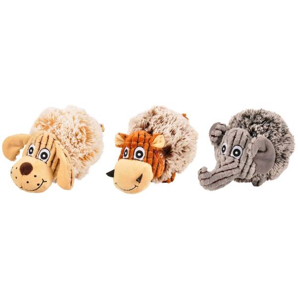 FLAMINGO Παιχνίδι Σκύλου  Buffalo/Elephant/Dog TPR Ball 17cm Ass