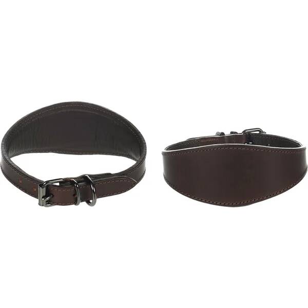 FLAMINGO Collar Denver Whippet Brown S/M 26-32cm 50mm