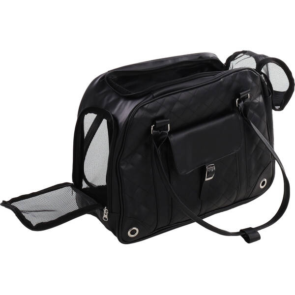 FLAMINGO Carrying Bag Tiana Black 41x18x33cm