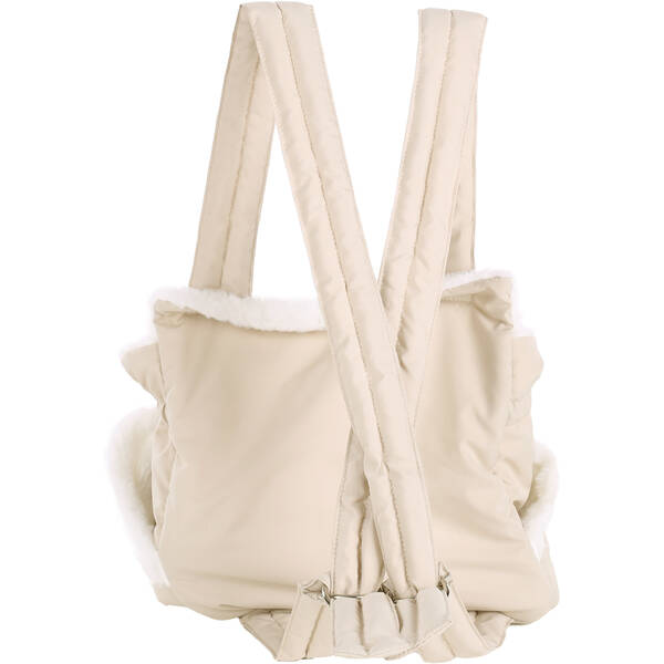 FLAMINGO Front carrier Cuddi Beige 32x22x25cm