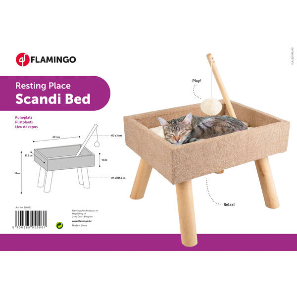 FLAMINGO Furniture Scandi Beige & Natural