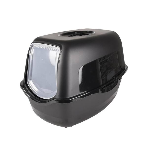FLAMINGO Cat Toilet Lexie Black L 39*39.5*56 FLAMINGO Cat Toilet Lexie Black L 39*39.5*56