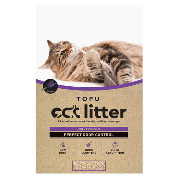 TOFU Cat Litter Lavender 2.5kg TOFU Cat Litter Lavender 2.5kg