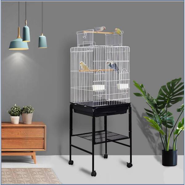 KING KONG Κλουβί ABC 47x47x136cm ΛΕΥΚΟ ΧΡΩΜΑ KING KONG Κλουβί ABC 47x47x136cm ΛΕΥΚΟ ΧΡΩΜΑ