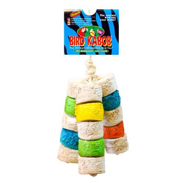 Chiquito Bird Kabob Φυσικό παιχνίδι παπαγάλου  12x3εκ
