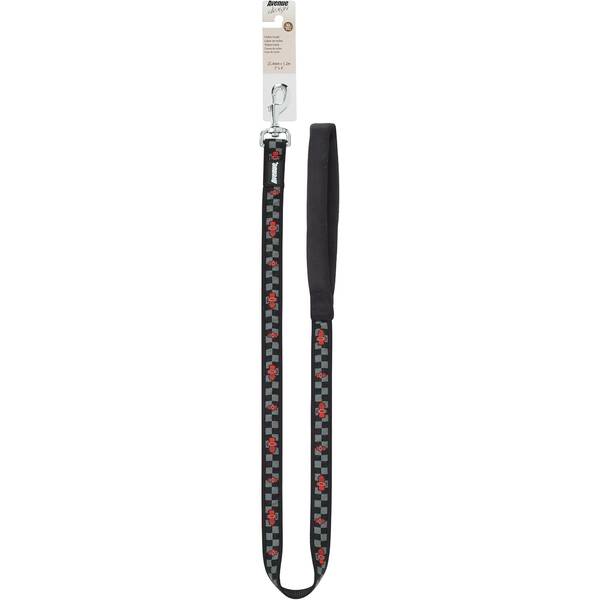 AVENUE Desing Nylon Dog Black Lead 1.9cm x 1.2m
