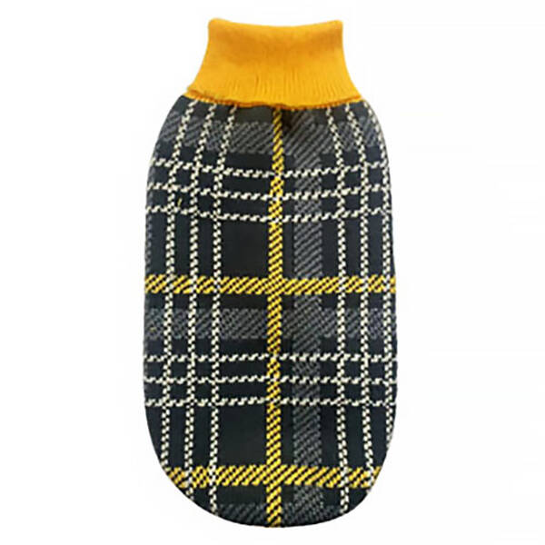PET CAMELOT Πουλόβερ Σκύλου Πλεκτό Κίτρινο L (40cm)