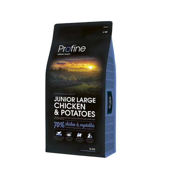 PROFINE Dog Junior Large Breed Chicken&Potato 15kg