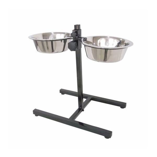 Pet Camelot Ανοξείδωτο Μπολ με Πτυσσόμενη Βάση 2500ml
