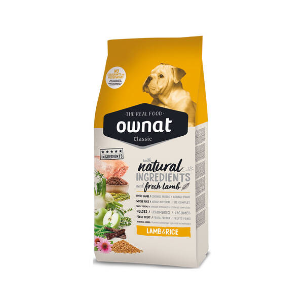 OWNAT Classic Dog Lamb&Rice 4Kg OWNAT Classic Dog Lamb&Rice 4Kg
