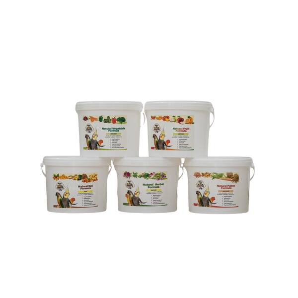 EVIA PARROTS Natural Fruit Formula 2kg