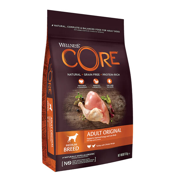 CORE Adult Medium Original Turkey&Chicken 10kg