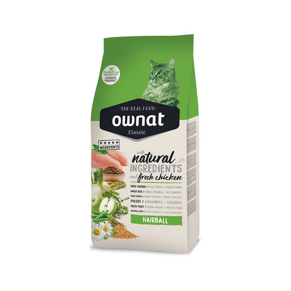 OWNAT Classic Cat Hairball 1.5kg OWNAT Classic Cat Hairball 1.5kg